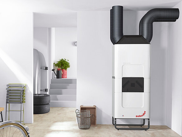 Rendering Zehnder ComfoClime 36 Comfortable indoor ventilation Front view